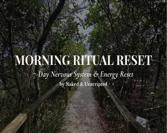 Morning Ritual Reset | 7-Day Nervous System & Energy Reset PDF